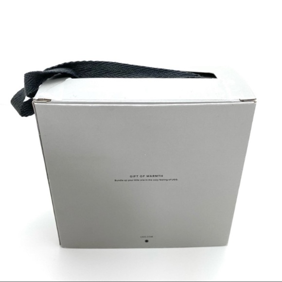 Ugg Bixbee Fleece Baby Shoes in Navy Blue Size 4/5 New with Box Style RN 88276 - Picture 12 of 15